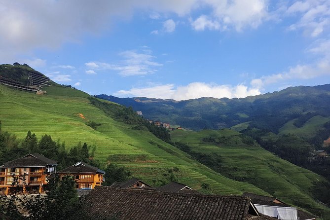 1-Day Longji Terrace Fields-Dazhai village Tour with the English Speaking Driver - Longji Mountain and Dazhai Village: The Map Moment and Your Hike vs Cable Car Choice