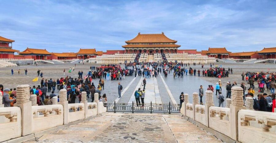 2-Day Beijing Highlights Tour with Peking Duck - City Core Day: Tian’anmen Square, Forbidden City, and the Imperial Compass