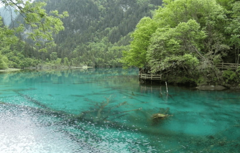 2 Day Chengdu to Jiuzhaigou&Huanglong Self-Guided w/Transfer - Day 2: Huanglong’s Jade Pools, plus the cable car and battery ride