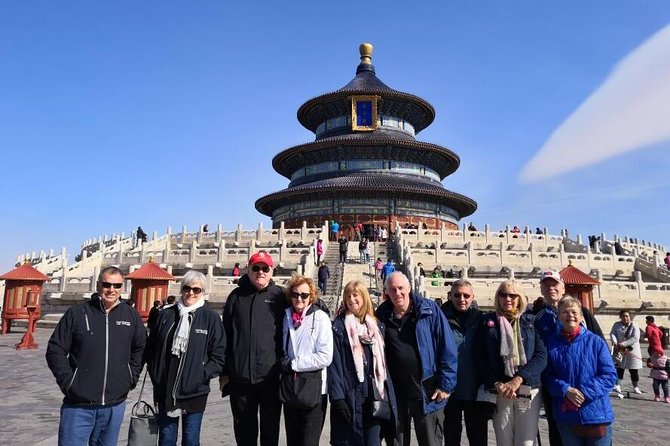 2 Days Beijing Group Tour from Tianjin Cruise Port without Shop Stops - Temple of Heaven and Tiananmen Square: Morning Highlights Without Extra Stops
