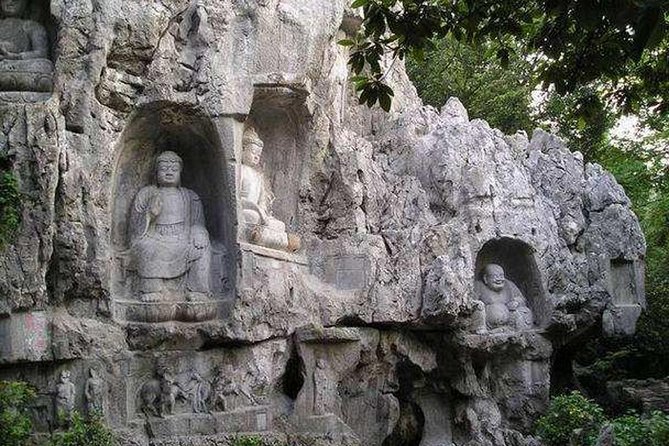 4-Hour Hangzhou City Private Customized Tour with Options - Fei Lai Feng at Lingyin: stone grotto energy in under an hour
