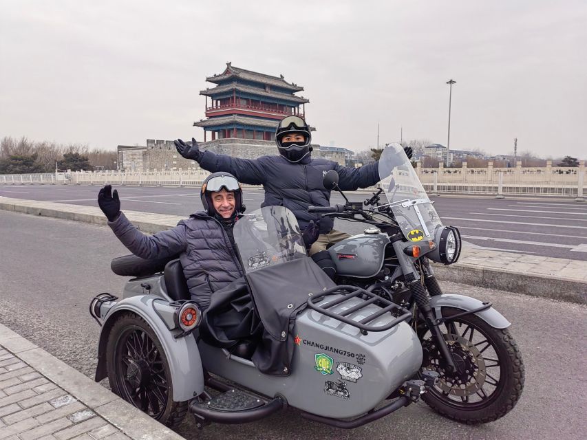 Beijing: 4 hours Discover City by Sidecar - Drum and Bell Towers: the north-axis viewpoint you’ll keep referencing later
