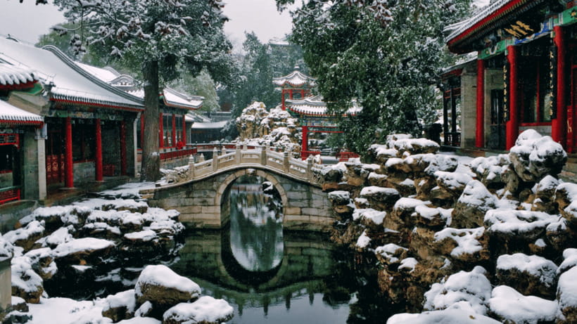 Beijing: Beihai park e-ticket entry - White Dagoba: One of the Stops That Makes the Day Feel Real