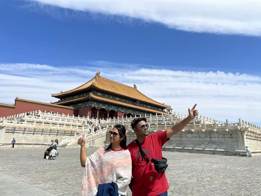 Beijing:Great Wall&Forbidden City & other scenic spot option - Forbidden City walkthrough: Meridian Gate to the Imperial Garden