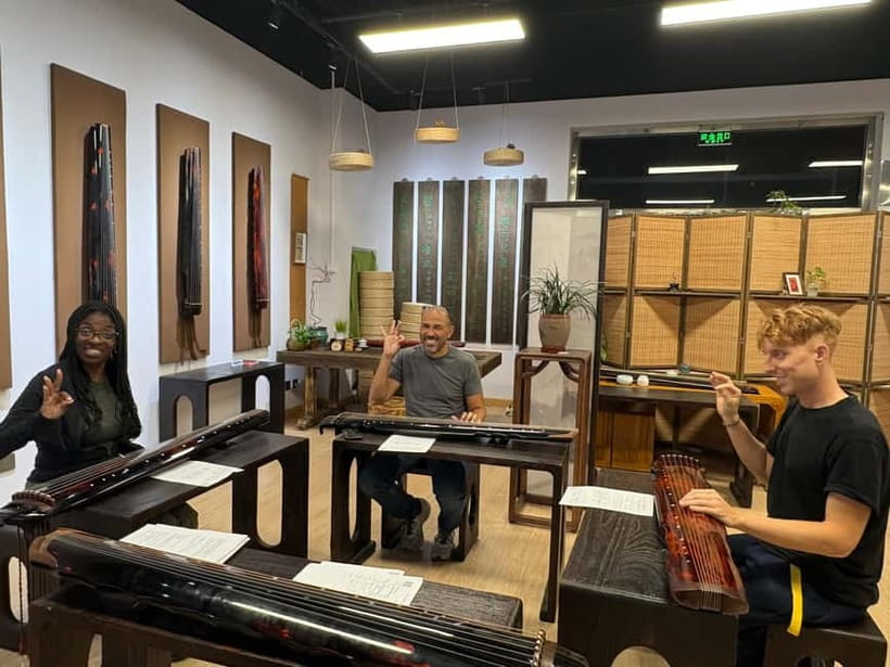 Beijing Hands-On Culture Tour: Tea, Instrument, Calligraphy - Tea ceremony with the six-step ritual and three classic teas