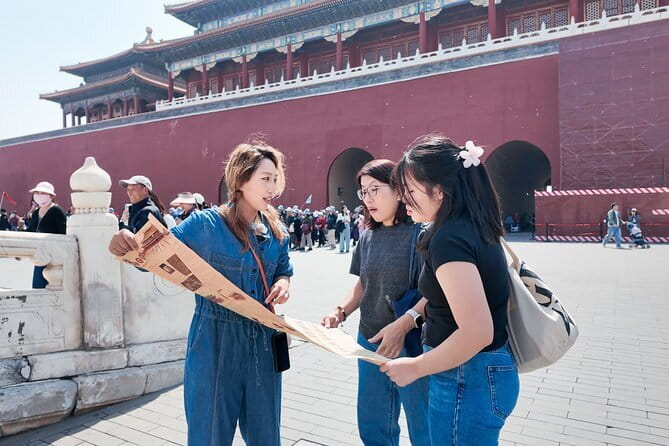 Beijing Historic City Guided Walking Tour + Calligraphy Creation - Qianmen Walking Street, A Clean Finish Near Tiananmen Square