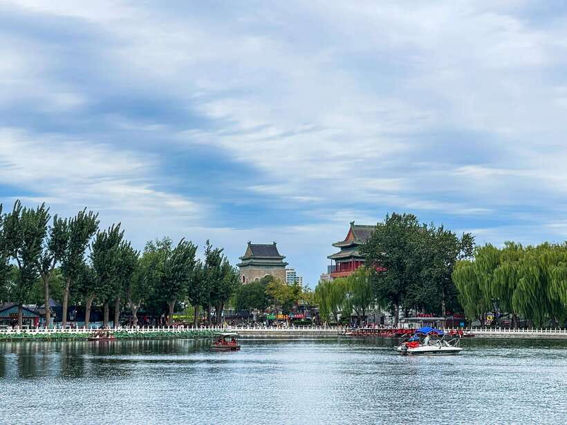 Beijing: Hutongs & Drum Tower City Walking Tour - Hutongs near the water, not just alley after alley
