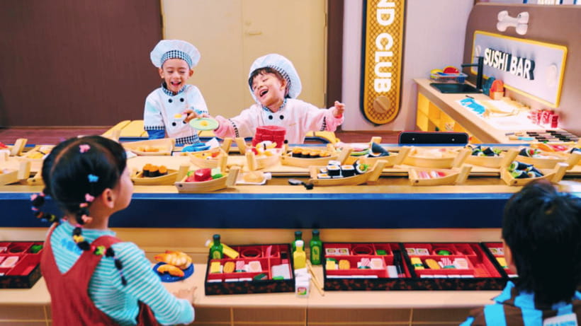 Beijing: Meland Club Indoor Playground Admission - The simulated city: firefighter, doctor, or chef play with props