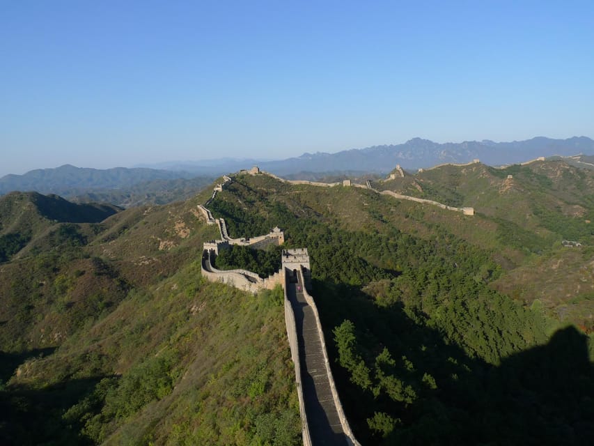 Beijing Mutianyu Great Wall Entry Tickets Chairlift Toboggan - Getting to the Wall Area: The Short Internal Shuttle