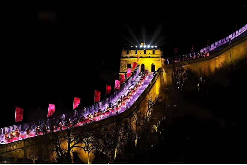 Beijing: Private Tour to Great Wall & POPLand Labubu Home - Option 2: POPLand First, Badaling at Night With Shows and Light Effects