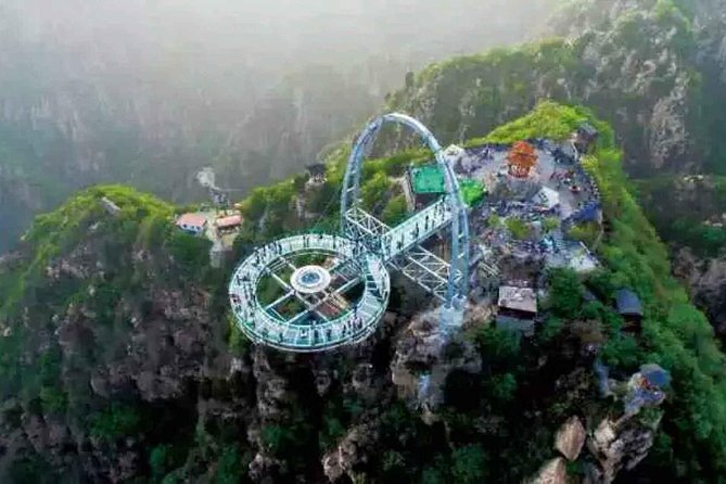 Beijing Private Tour to Shilinxia Cantilever Viewing Platform with Cable Car ride - The rest of the scenic area: rock formations, carvings, and caves