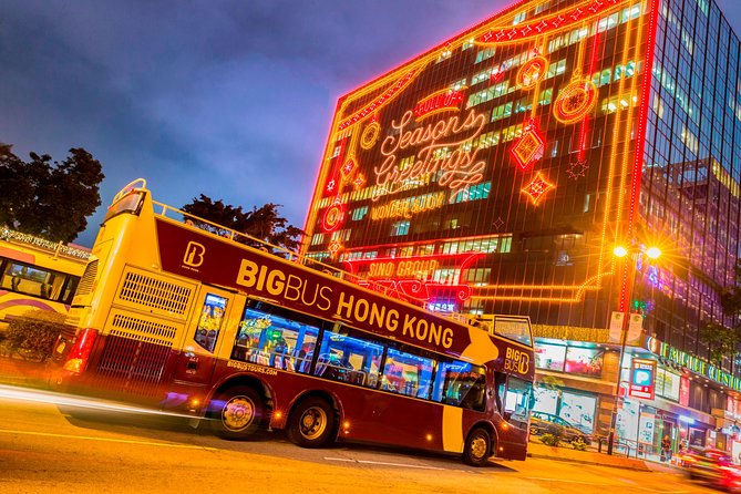 Big Bus Hong Kong Panoramic Night Tour by Open-Top Bus - Price and Value: Is $39.36 a Good Deal?