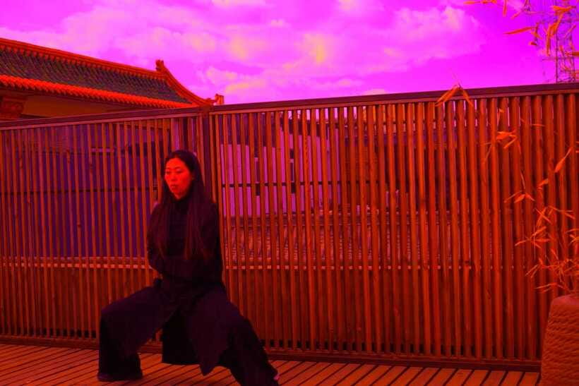 Chinese Kungfu class in old temple beside Forbidden Ci - Tea ceremony pairing at Bayi Teahouse, a calm warm-up