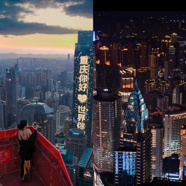 Chongqing: 520m-high Eye Skyview Deck Ticket for Adult - Getting There the Smart Way: Jiefangbei Location and Map Search