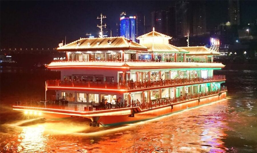 Chongqing: Illuminated Night Tour with Cruise or Hot Pot - Pick your package: night tour only, plus cruise, or plus hot pot
