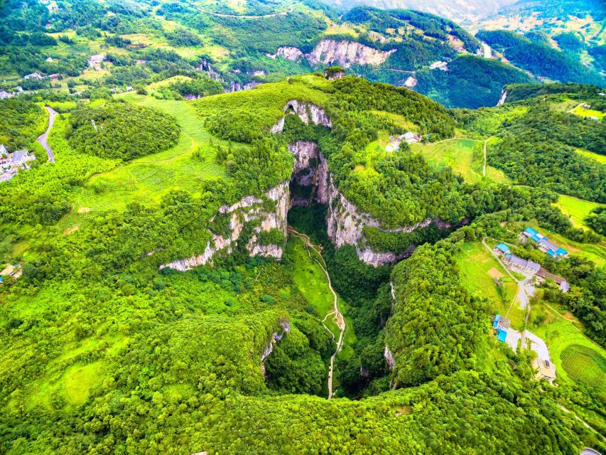Chongqing: Private Day Tour to Wulong Karst Geological Park - Fairy Mountain National Forest Park: Alpine Meadows and Grazing Fields