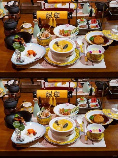 Chongqing: Qingyu Banquet Experience with Show and Dinner - The food side, traditional Sichuan cuisine with Bayu flavors