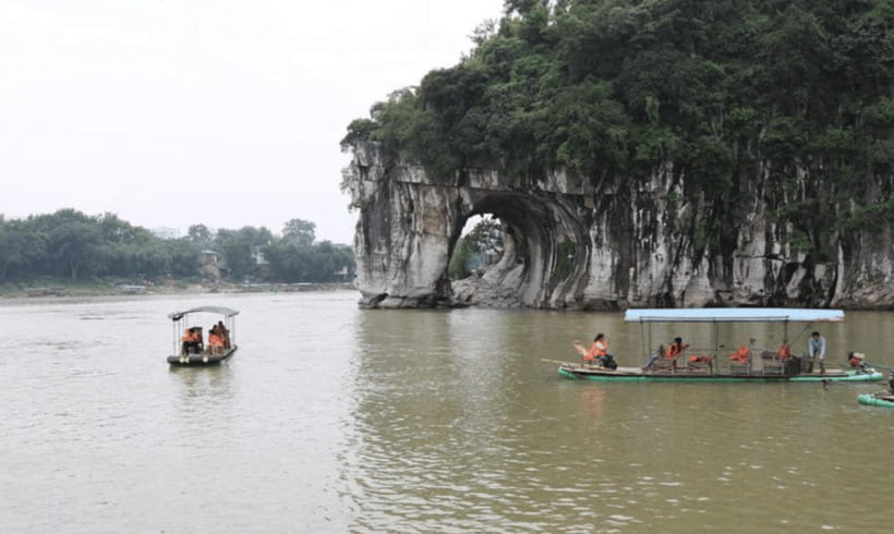 Discover Guilin's Gems:Guangzhou-Bullet Train Highlight Tour - Elephant Trunk Hill: the landmark you recognize in seconds