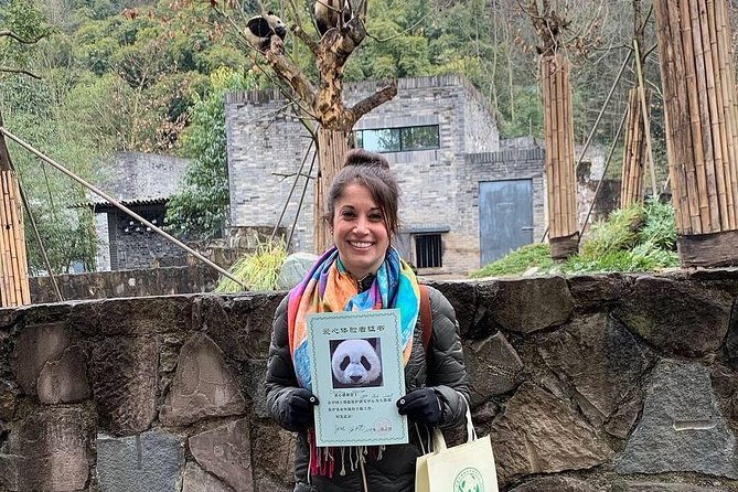 Dujiangyan Panda Volunteering Experience with Lunch - Checking in and suiting up for panda caretaker work