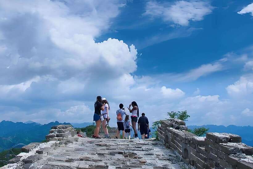 From Beijing: JinShanLing Great Wall Bus Tour with Ticket - Getting to Dongzhimen Station meeting point (Exit B) without stress