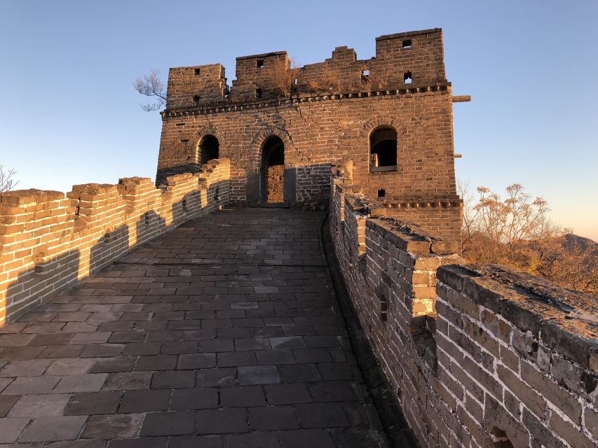 From Beijing: Mutianyu Great Wall Private Tour with Lunch - Beijing hotel pickup and the 4 Ring Road limit