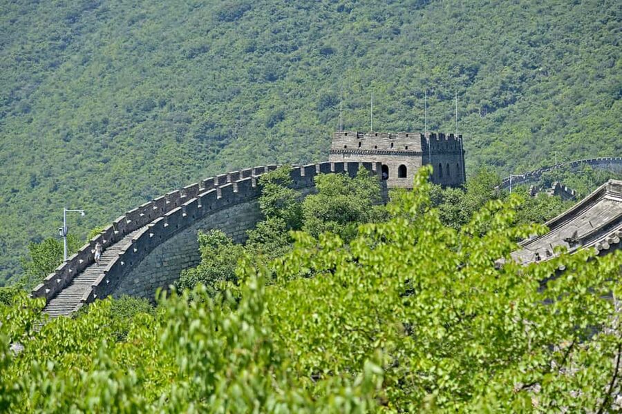 From Beijing: Mutianyu Great Wall & Summer Palace Day Tour - Inside the scenic area: the free shuttle bus that saves time