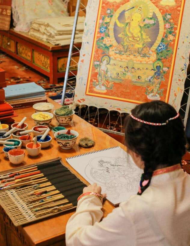 From Chengdu: Tibetan Village Live as a Tibetan Day Tour - Tibetan lunch and yak meat hotpot dinner: comfort food with a purpose