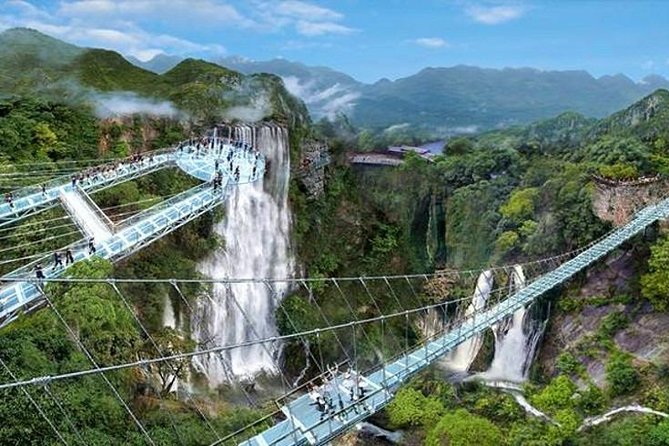 Glass Bridge and Water Falls Private Car Service from Guangzou - A Smooth Day Trip From Guangzhou to Gulong Canyon