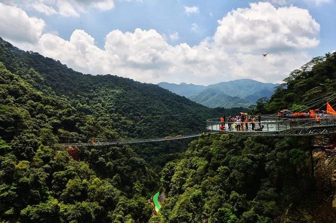 Glass Bridge and Water Falls Private Car Service from Guangzou - Your Self-Paced Walk Through Waterfalls, Glass Bridges, and Mountain Views