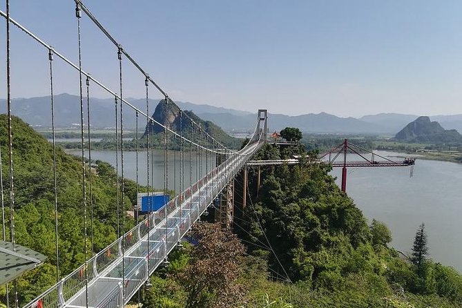 Glass Bridge by Elevator and Beautiful Karst Cave Private Tour - Key highlights to look for