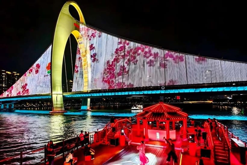 Guangzhou: Pearl River 1-hour Night Cruise (Optional Piers) - Your 1-hour cruise, plus the 40-minute Guangzhou Essence Tour