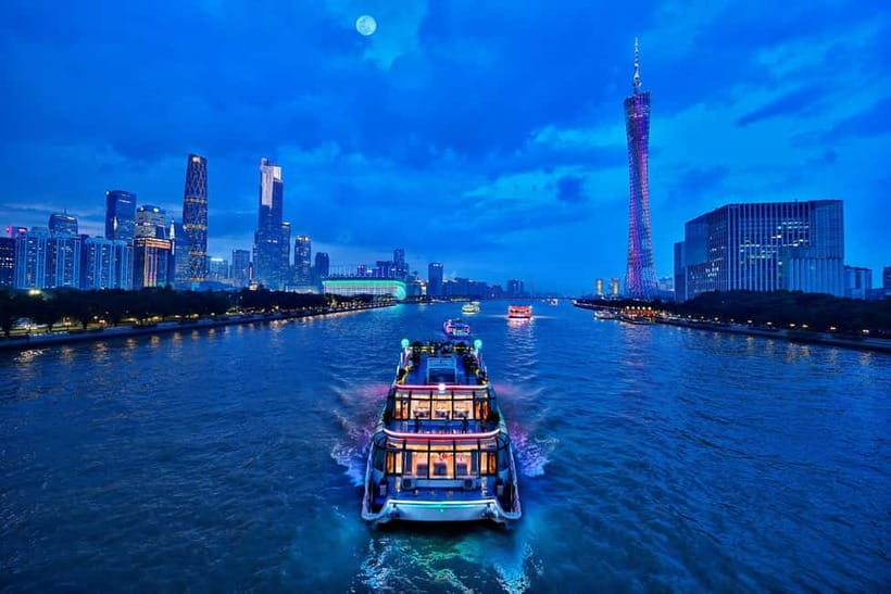 Guangzhou: Pearl River 1-hour Night Cruise (Optional Piers) - Choosing your pier: Xidi, Haixinsha West, Tianzi, and the rest