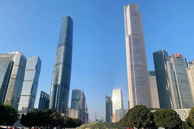Guangzhou Pearl River Night Cruise and Canton Tower Night Tour - Haixinsha Asian Games Park: Quick History, Easy Photos