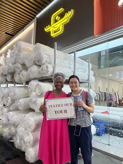 Guangzhou: Textile Hub and Garment Factory Half-day Tour - Getting oriented at Zhujiang International Textile City Area A