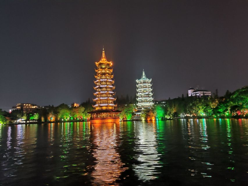 Guilin: Four Lakes Night Cruise with Round-trip Transfer - Comfort considerations: who should and should not book