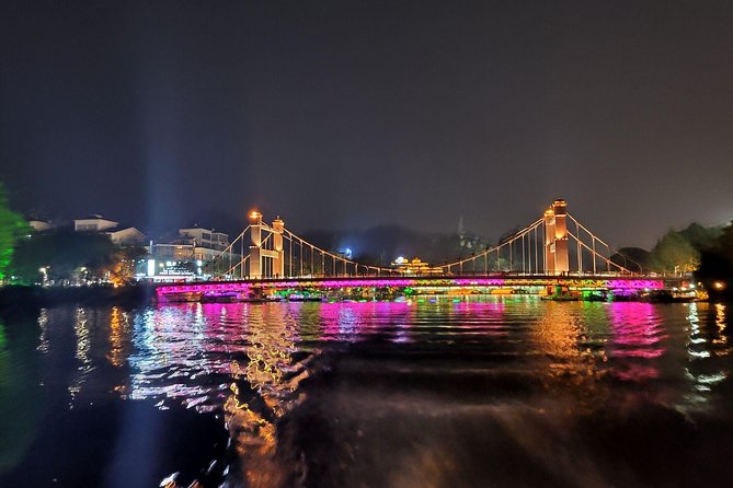 Guilin Four lakes night cruise with the English speaking driver from Guilin hotel - Stop-by-stop: the lakes segment and the Sun and Moon Pagodas check-in