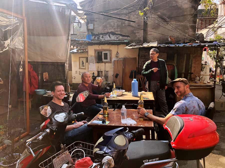 Half-Day Old Shanghai Small Group Bike Tour (Day & Night) - Fuxing Park and the calm breaks that make the ride work