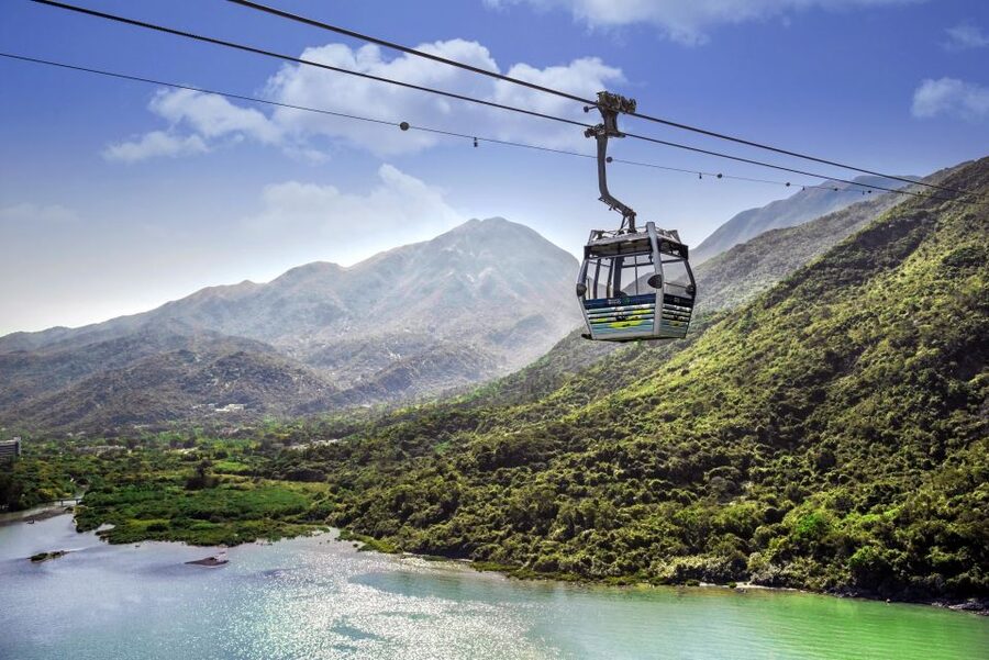 Hong Kong: Ngong Ping Private Cable Car Skip-the-Line Ticket - Getting there at Tung Chung, the simplest route to the ticket counter