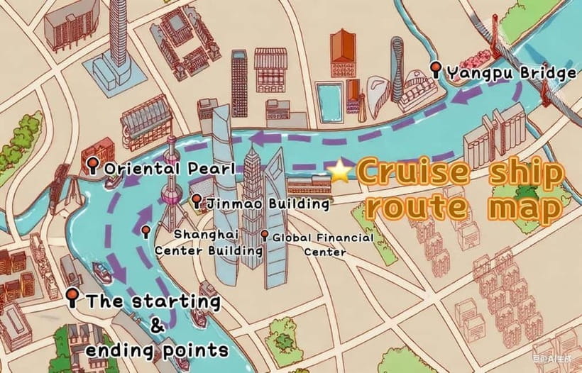 Huangpu Night Cruise: Cozy Vibe & Modern Shanghai Glow - Your 45-Minute Route: Bund, Lujiazui, and the Landmark Highlights You’ll Actually Recognize