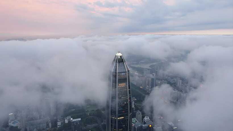 Iconic Shenzhen Skyscraper - Ping An Finance Center - East to West Views: Landmarks You Can Actually Spot