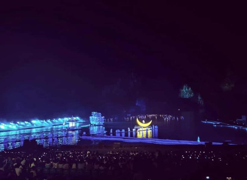 Impression of Liu Sanjie in Yangshuo, Guilin - Liu Sanjie at the Li River Theater, in plain terms