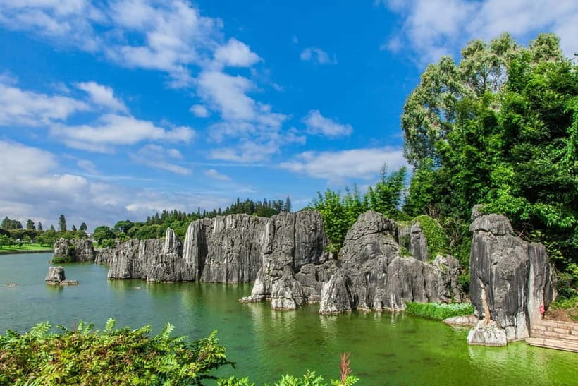 KunmingStone Forest Private Tour:Scenic Walks+Guide Insights - Minor Stone Forest Area: Narrow Paths and Ashima Stone