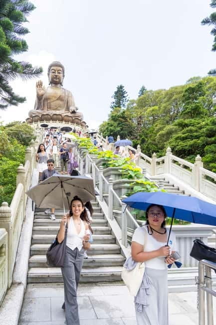 Lantau Island: Priority Cable Car, Tai O & Direct Transfer - Tian Tan Buddha and Ngong Ping Village, where the photos get bigger