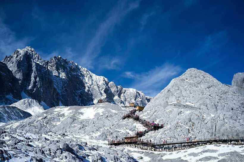 Lijiang: Jade Dragon Snow Mountain and Blue Moon Valley Tour - What you’ll see at Glacier Park: forests, meadows, and snow peaks