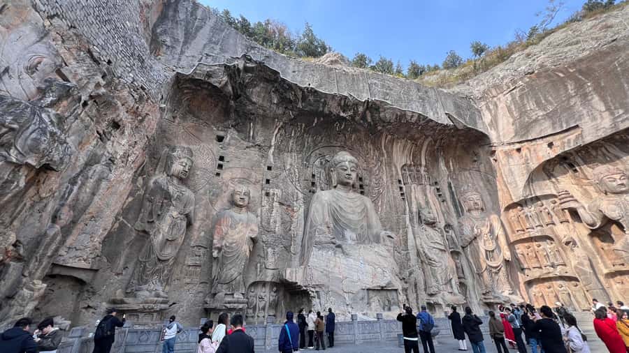 Luoyang: Day tour from Xian or LuoYang with tickets options - Shaolin Temple: halls, Pagoda Forest, and the monk Kung Fu show