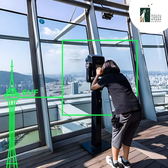 Macau: Macau Tower Observation Deck Ticket - 360° Views From 338m: The Real Reason to Go