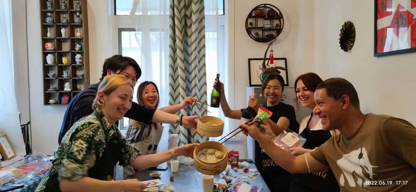 Make Soup Dumpling: Vegan or Pork in Shanghai Shikumen - Dough making and wrapper crafting: texture is the whole trick