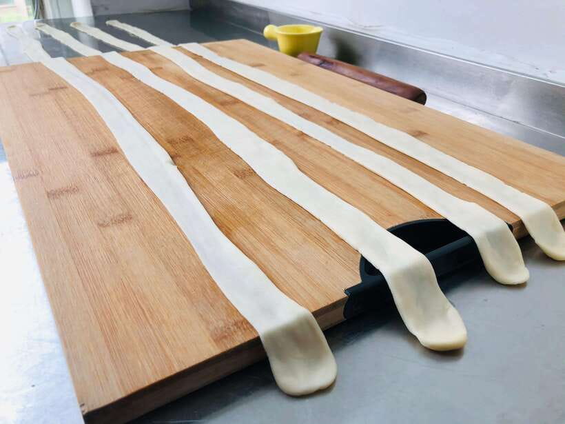 Online Cooking Class Hand Pulled Noodles by Sunflower Li - From dough to wide belt noodles: what you will actually do