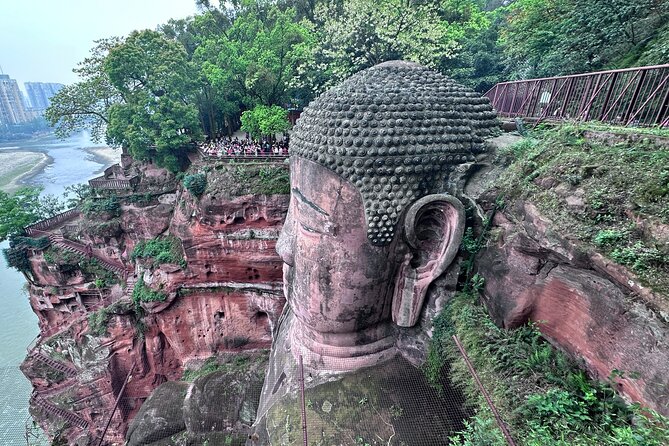 Panda, Leshan, and Emei Mountain 2-day tour - Day 1 Driving Flow: Panda Base First, Then Leshan Giant Buddha