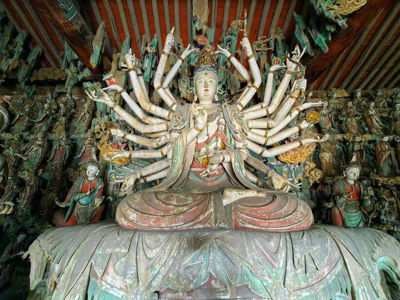 Pingyao: Shuanglin Temple Tour or Entry Ticket Only Option - What You See: Over 2,000 Painted Sculptures in the Oriental Treasure House